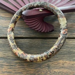 Vintage jasper stone bracelet
